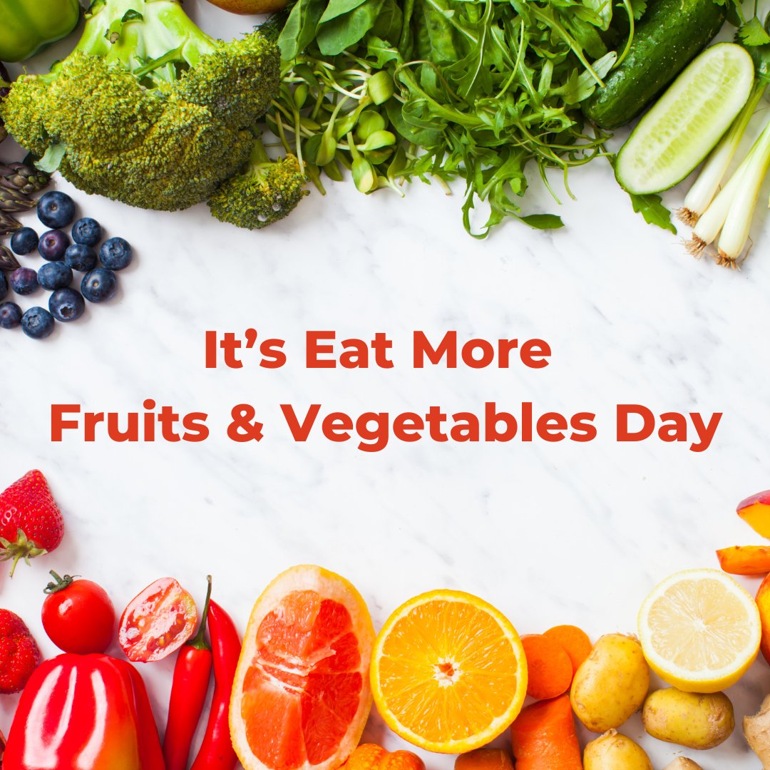 Check out your school's menu to see which delicious fruits and vegetables we are serving students today - and everyday. Click here to view menus ow.ly/A8zh50RRGTz #farmtoschool #freshfruit #freshvegetables #healthyschoolmeals