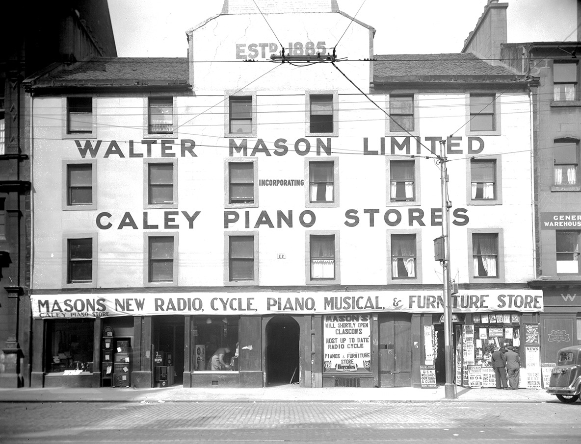 25-34 Bridge St, Kingston, 1931 Walter Mason, Caley Piano Stores Archive Ref: D-CA 8/40