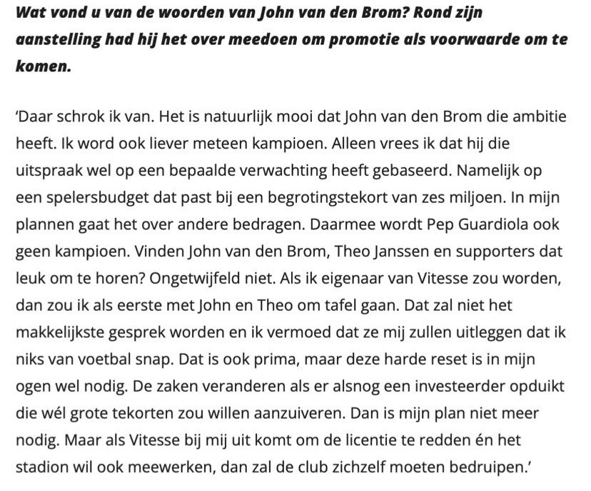 Wat gedeeltes uit m’n interview met <a href="/VI_nl/">Voetbal International</a> die ik van @knipping_tom zonder ‘inlog’ met jullie mag delen 💛🖤