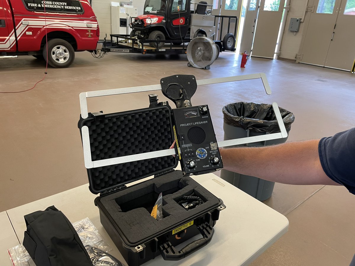 cobbcountyfire's tweet photo. Cobb Fire Stations across the county are now implementing Project Lifesaver which is a premier search and rescue program strategically designed for "at risk" individuals who are prone to the life-threatening behavior of wandering. #projectlifesaver #cobbcares #cobbfire https://t.co/OnSG0LFP8E