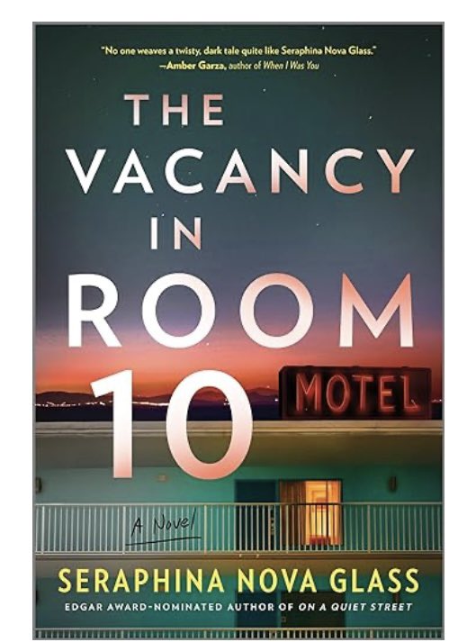 #bookaday The Vacancy in Room 10 #seraphinanovaglass Wow,what a thriller. So many twists and secrets in a run-down apt complex. Who can you trust? Couldn’t turn the pages fast enough to see what would happen next.