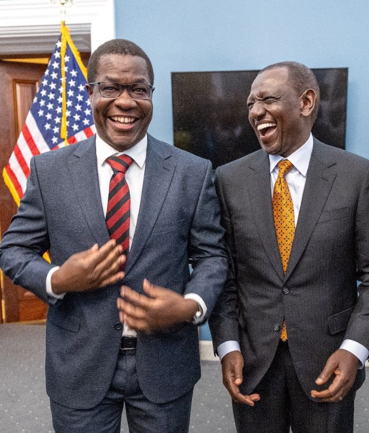 Facts around Opiyo Wandayi's Controversial US Trip with President Ruto's Delegation Opiyo Wandayi is in the US as part of President Ruto’s delegation. His invitation did not come from the US govt as his press handlers are claiming. I have it on authority that contrary to