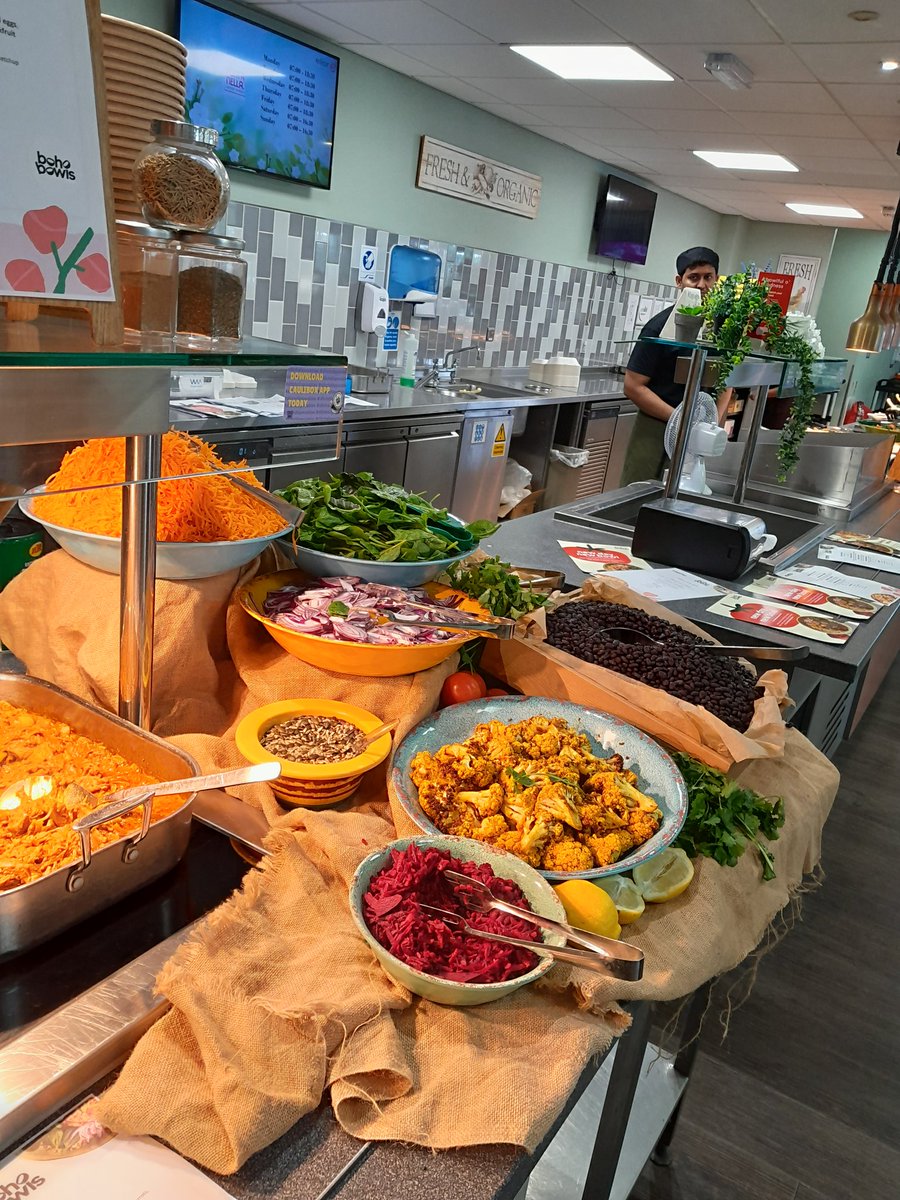 Boho Bowls pop-up event at Whipps Cross Hospital today.
Amazing selection of food..... join us now.  Main restaurant Junction 5
