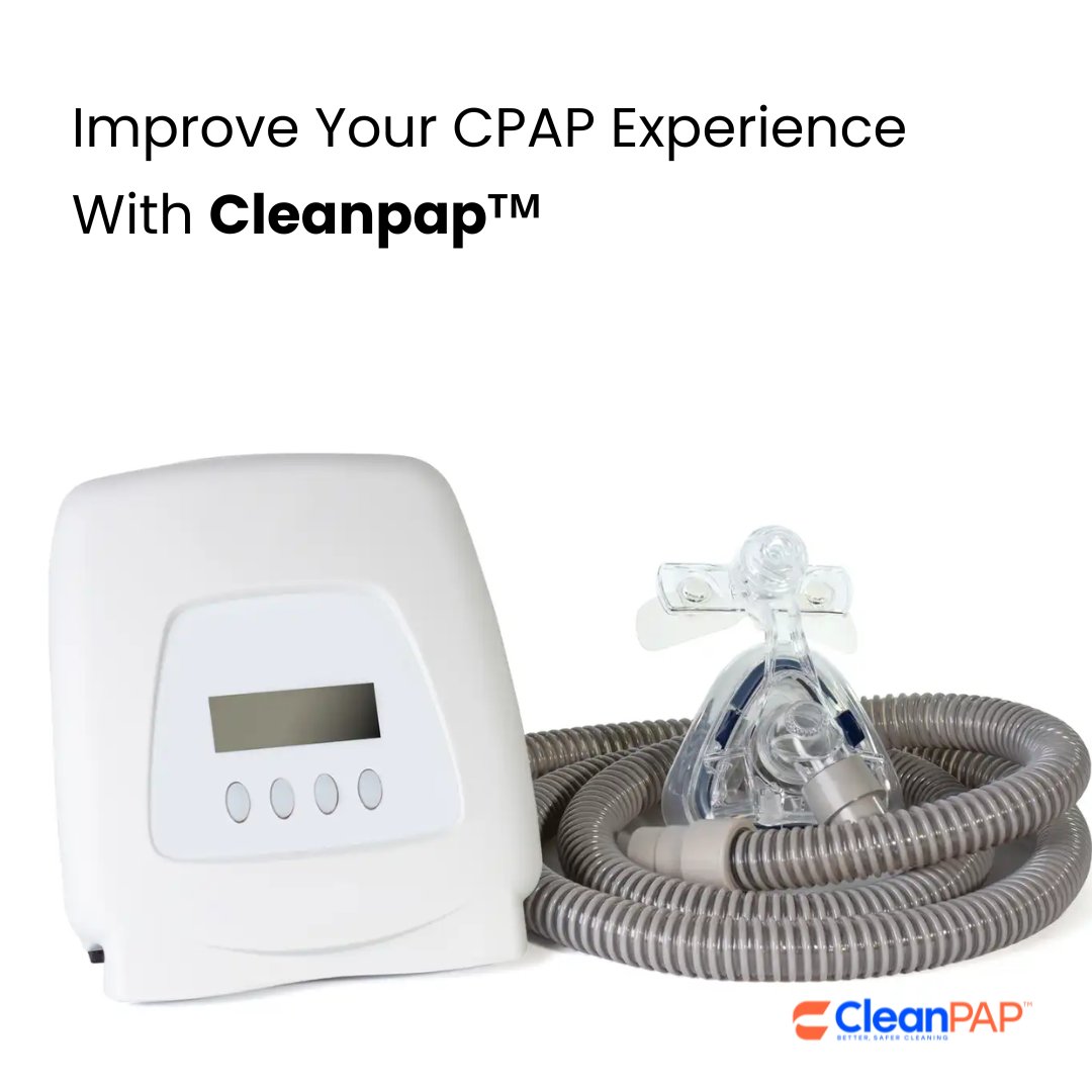 Breathe easier with CleanPAPᵀᴹ! 🌙✨ Keep your CPAP machine free of harmful germs and enjoy a healthier, more comfortable sleep. 

Trust CleanPAPᵀᴹ for a better #CPAP experience every night. Sleep💤well, breathe easy!💨

#cpapclean #healthysleep #cleanpap #bettersleep