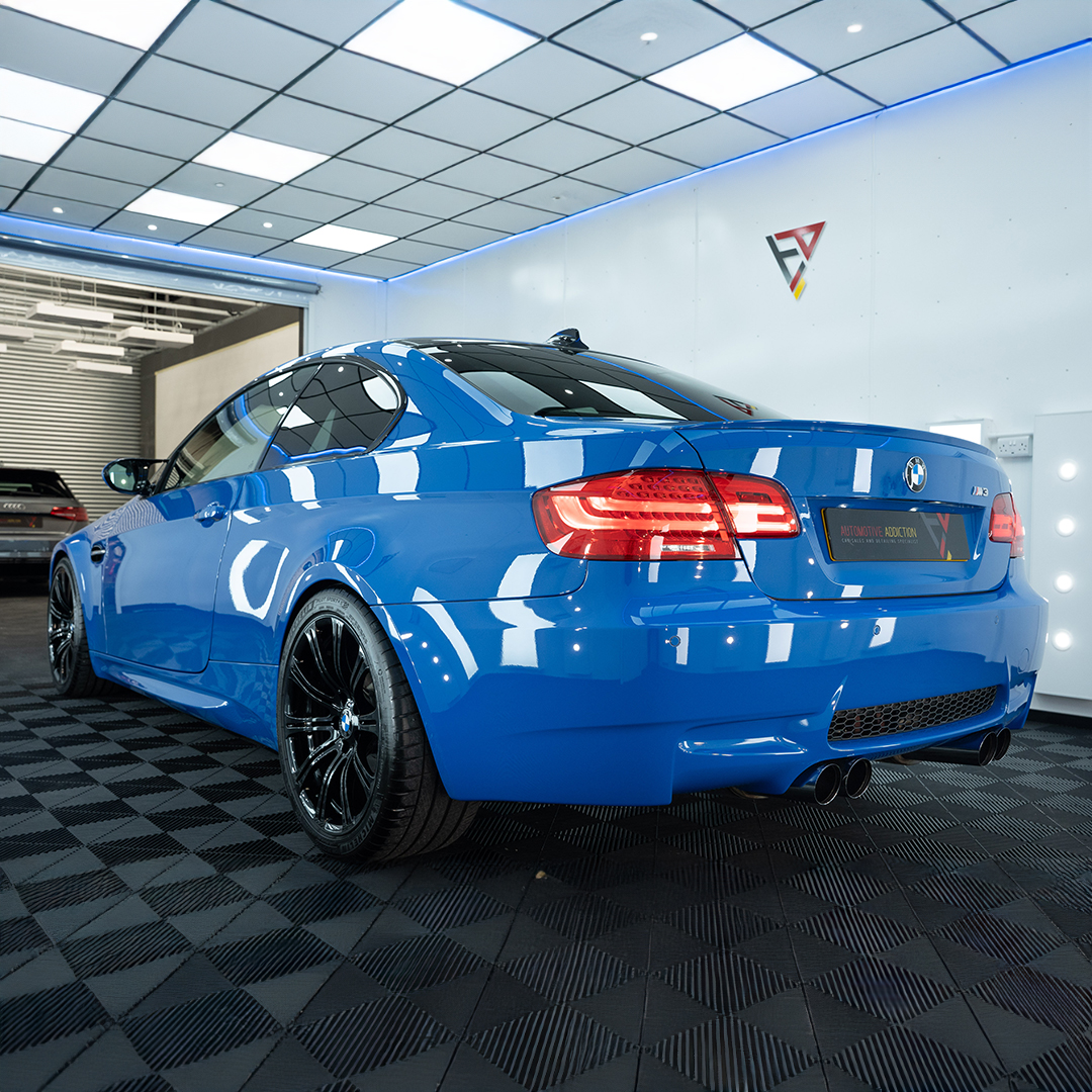 #ThrowbackThursday We had this 1 of 500 Limited Edition Santorini Blue BMW M3 E92 🔵 in for an enhancement detail! ✨

#automotiveaddiction #automotiveaddictionuk #bmwm3 #bmwm3e92 #bmwm #bmwgram #bmwlove #BMWMotorrad #bmwclub #bmwrepost #bmwnation #e92m3 #e92m3coupe