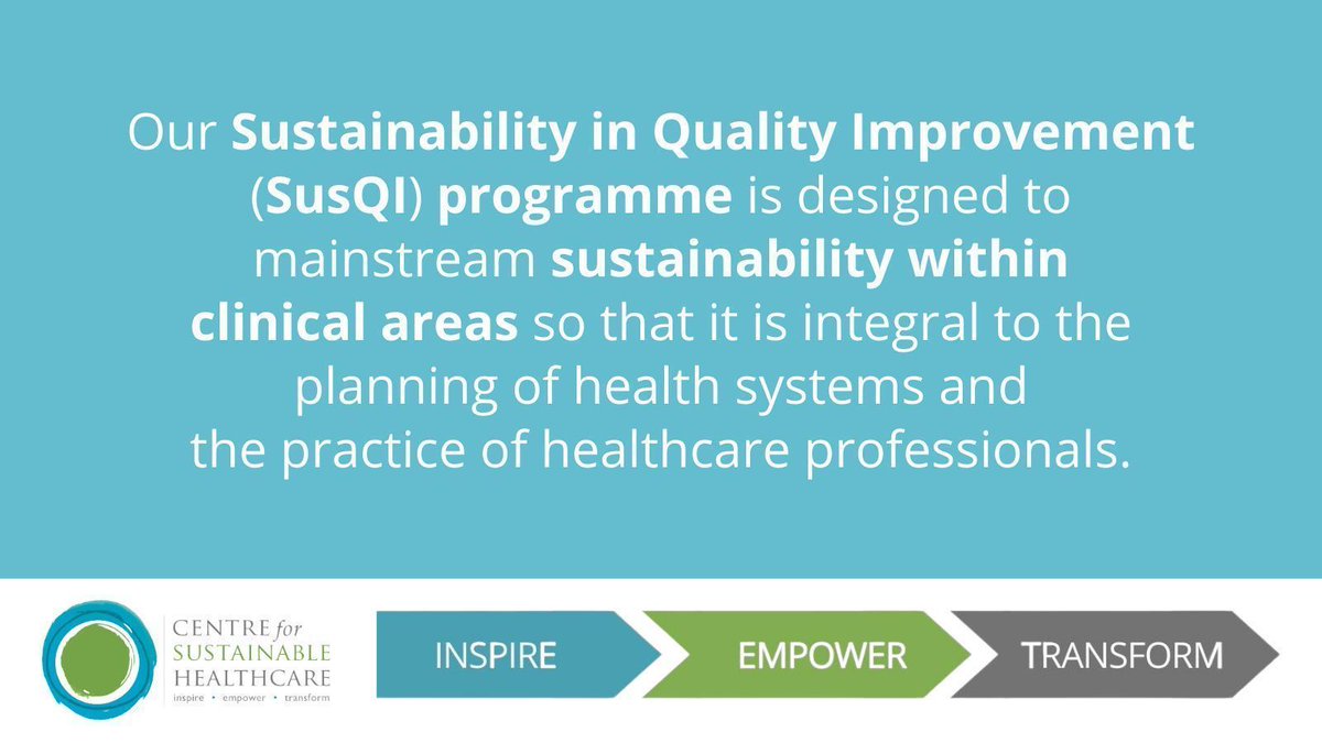 Find out more 👉 buff.ly/3IKfbqM #SusQI #qualityimprovement #sustainablehealthcare