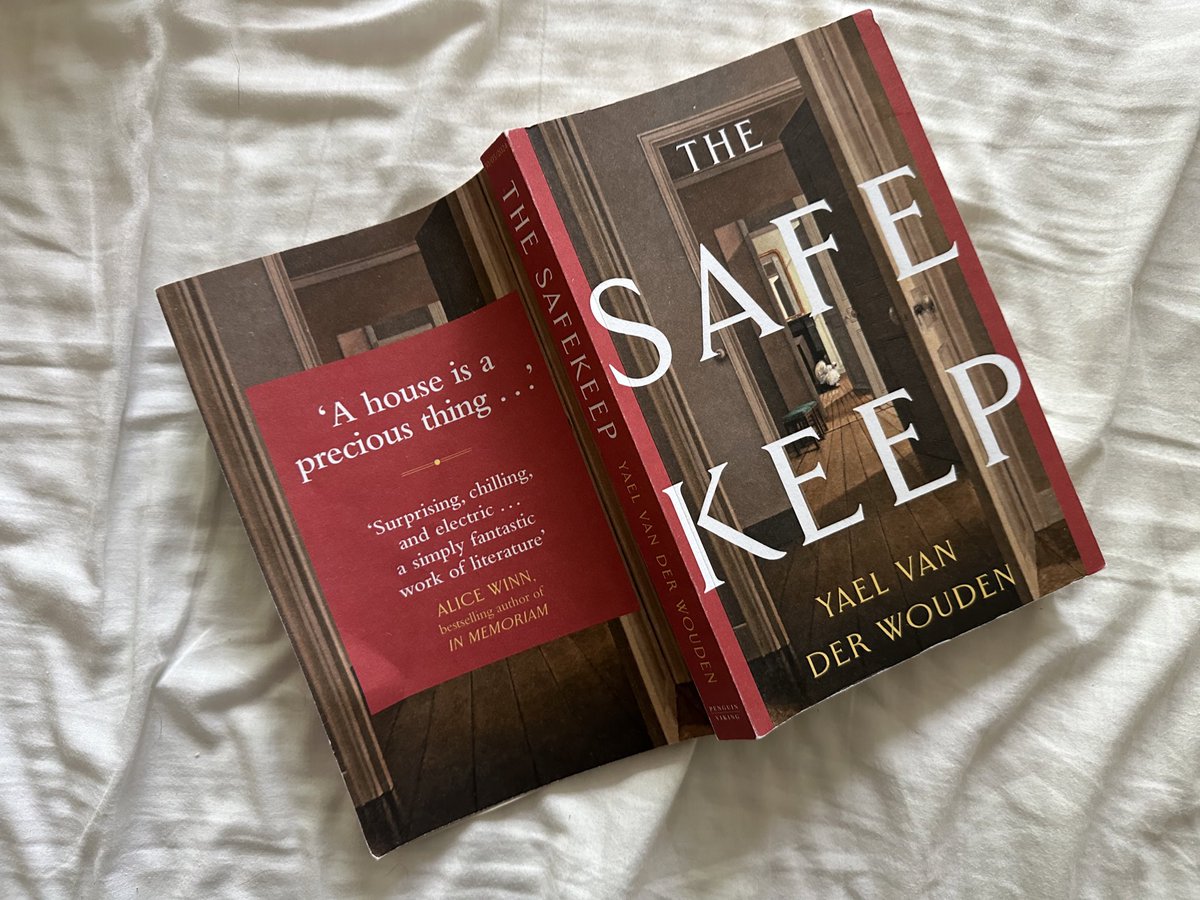 Current read - The Safe Keep by Yale Van Der Wouden. Started very slowly but as I read the final third my perspective has shifted and I’m immensely impressed by this book which is published next week. #booktwt #booktwitter