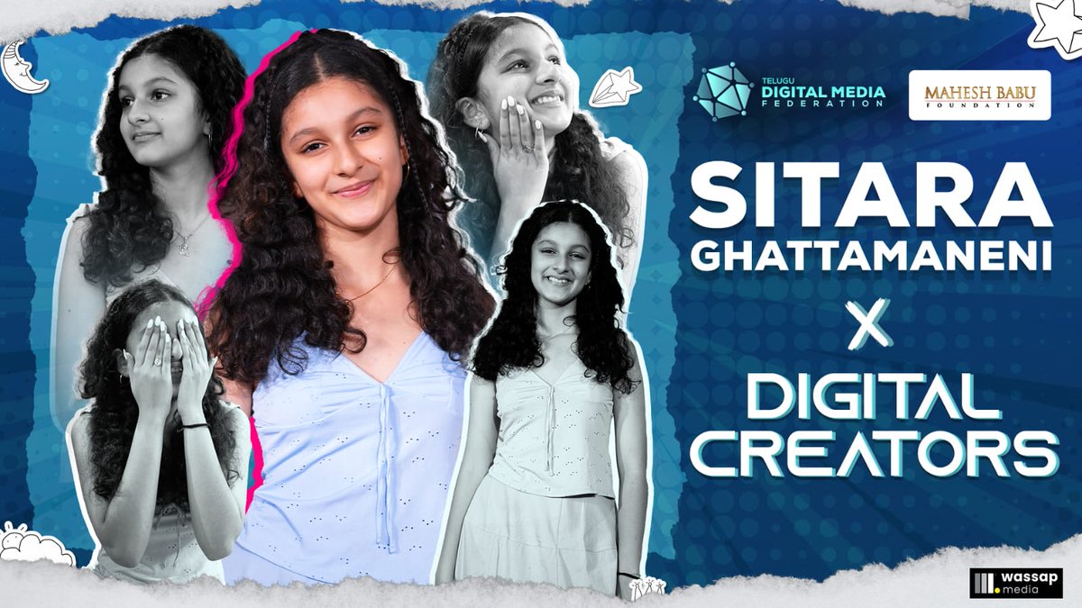 Empowering creators, A union of incredible hearts! our Princess #sitaraghattamaneni, @mbfoundationorg, and @telugudmf join forces to support Digital Influencers! Here is A fun-filled convo with many adored moments ❤️‍🔥 youtu.be/anGv6YqG3jc?si… @SitaraGhattamaneni #MBFoundation