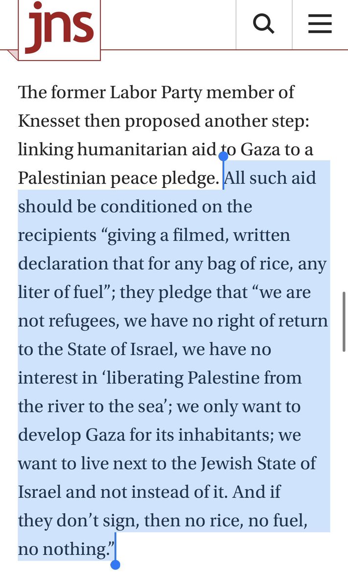 Israeli citizen here! Just wanted to say that @EinatWilf, who has called for the starvation of Palestinians who don’t film themselves making her “peace pledge”, does not speak for me.