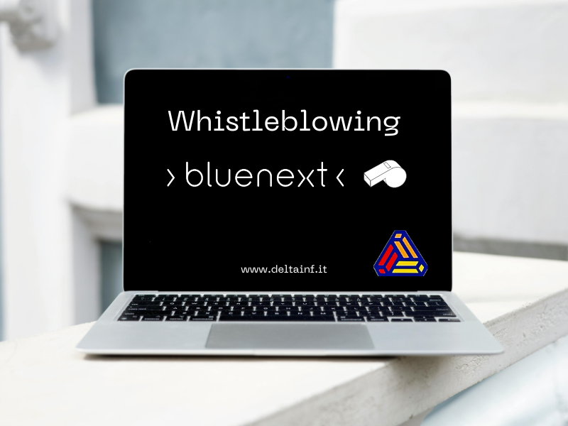 deltainf's tweet photo. L'adempimento al Whistleblowing scadeva a Dicembre 2023 e risulta obbligatorio per aziende con almeno 50 dipendenti, a pena di salate sanzioni.
Con Bluenext abbiamo trovato una piattaforma completamente in Cloud, interfaccia incredibilmente facile e intuitiva da usare. https://t.co/OY3WCOR1Kd