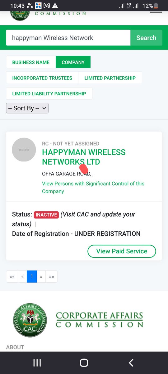 AdebiyiMuideen's tweet photo. Please the corrected name I submitted is ( HAPPYMAN WIRELESS NETWORK LTD )

but as I see at the public search they add NETWORKS Instead of NETWORK  

Please how can I correct the error 

Please the screenshot of the error as been attached to this email.

Thanks. https://t.co/AaUzknlKA2