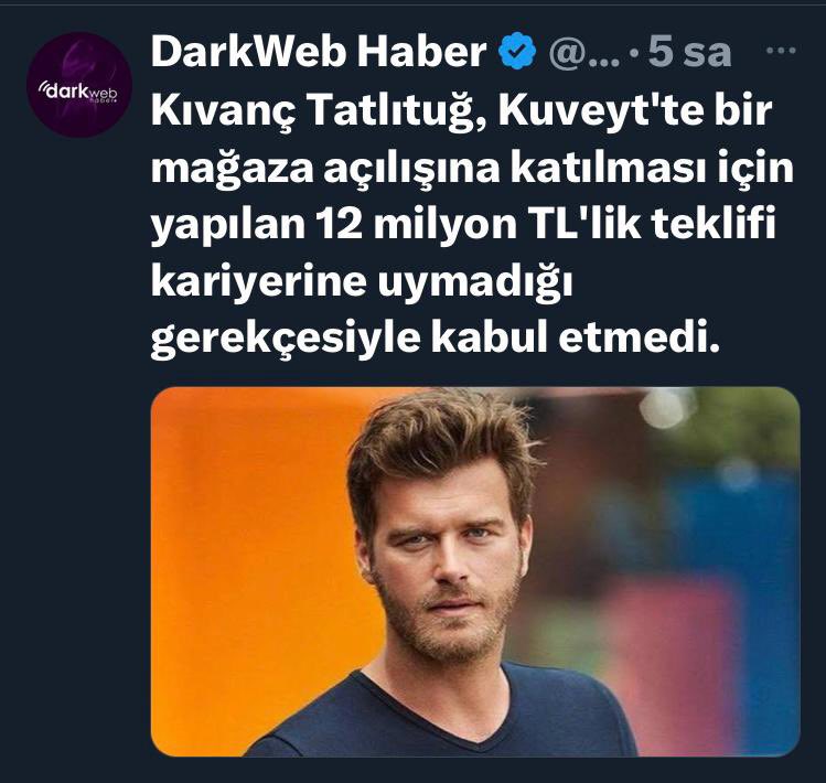 … Bu bir duruş meselesi… Zira hayattaki tavrınızı evet dediğiniz şeyler değil, kimi zaman da reddettiğiniz şeyler belirler… Kıvanç da bunu yapmış… Ve fakat bir günlüğüne gitse… Kazandığı paraya da hiç dokunmadan bir hayır kurumuna bağışlasa hiç fena olmazmış… Velhasıl…