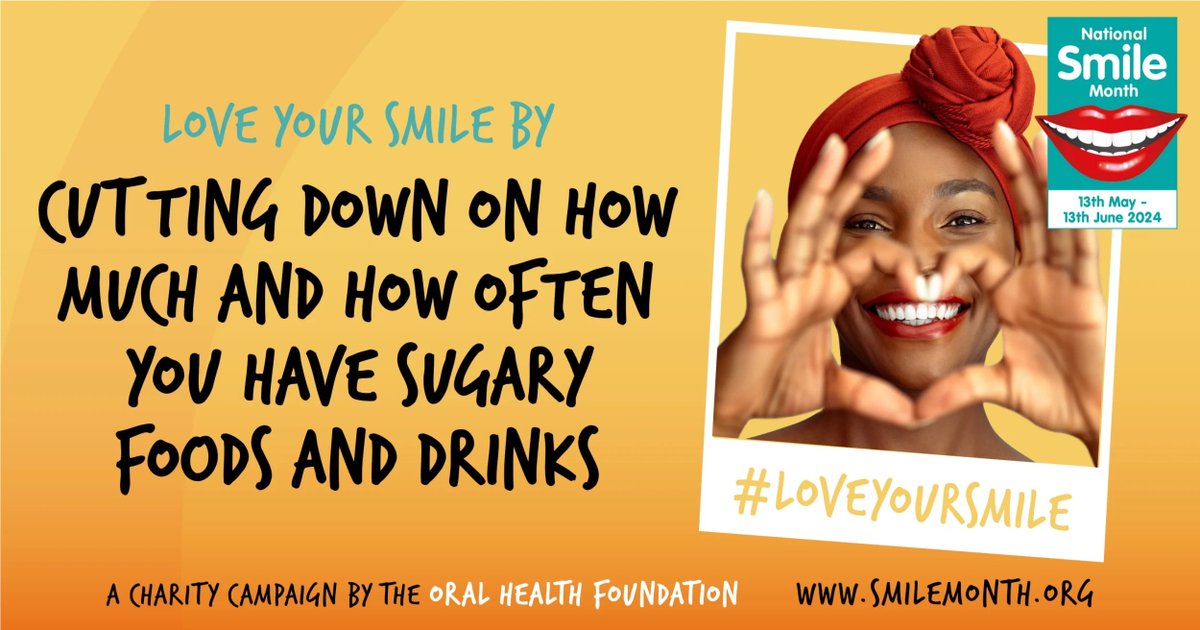Too much sugar in our diets leads to tooth decay, diabetes, obesity, and heart disease. For advice on improving your overall health and reducing your risk of these conditions take a look at this information from @TheBHF bhf.org.uk/informationsup… #LoveYourSmile #SmileMonth