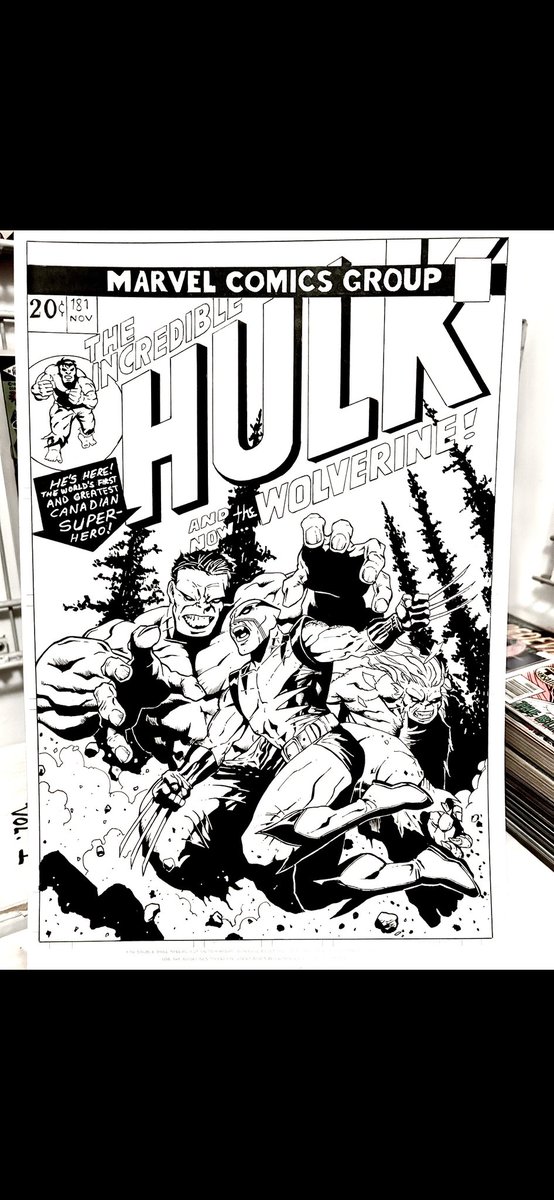 #Wolverine #Hulk #ComicArt