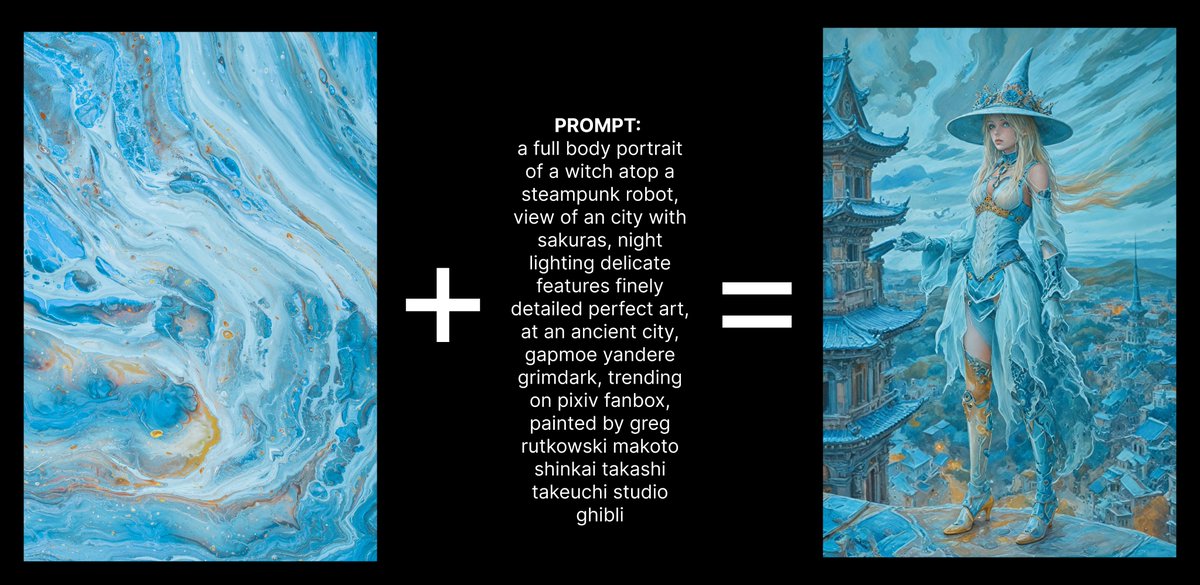 Combine the style of your favorite image with a text prompt using Style Reference. Do you want to do it, too? See how below! ⬇️

#AI #GenerativeAI #AIArt