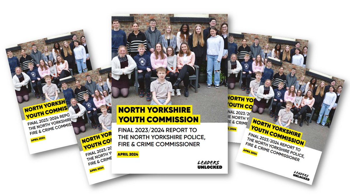 The North Yorkshire Youth Commission <a href="/NorthYorksYC/">NY Youth Commission</a>  has published their latest report, reflecting on their work from March 2023 to January 2024.
Read their report and find out how you can get involved in their work. northyorkshire-pfcc.gov.uk/news/ycreport2…