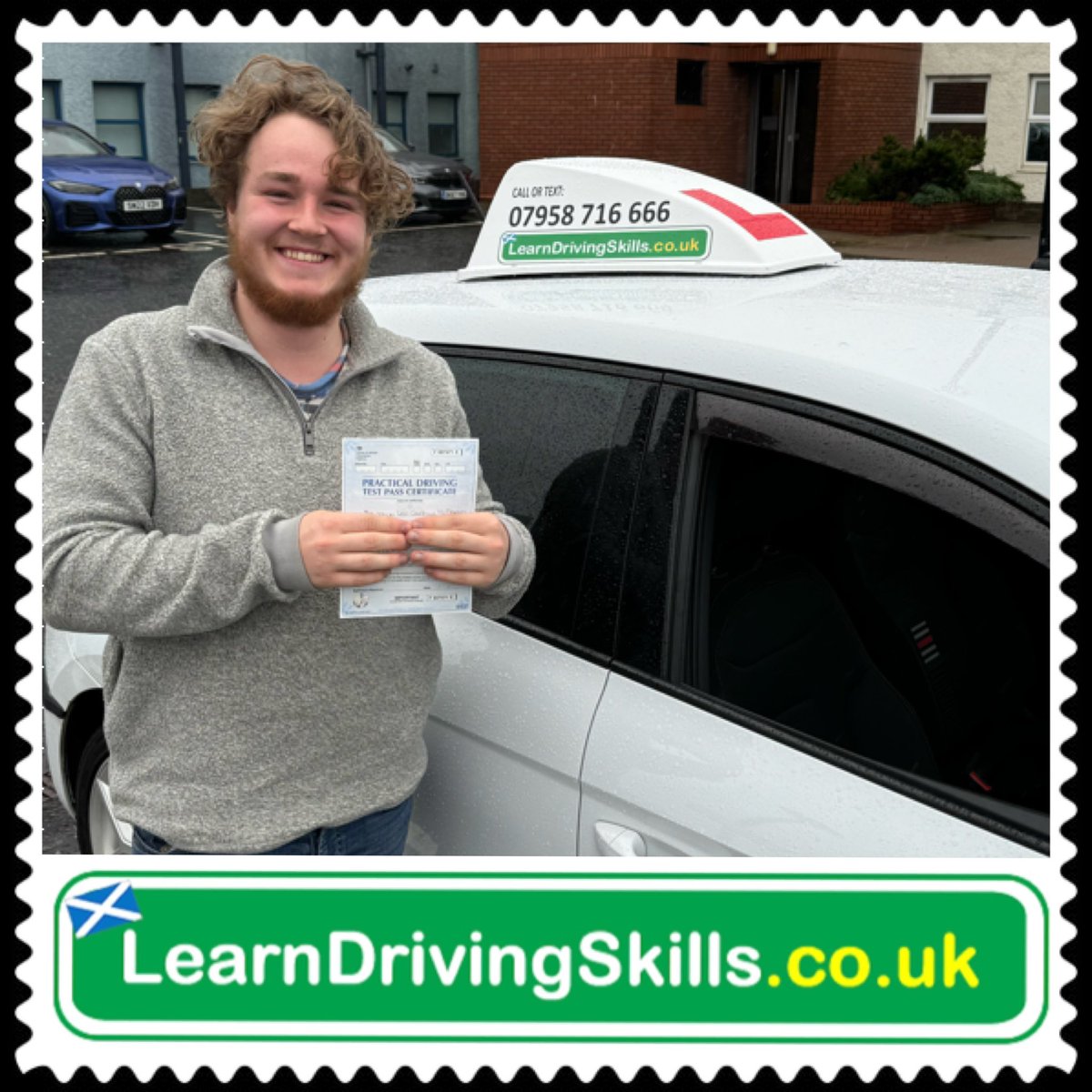 Well done to Benji C in passing today.  Only 4 errors
Great result 🚘👏🏻 👍🏻 
#FirstTimePass #LearnDrivingSkills 
Learn Driving Skills @LDS_uk