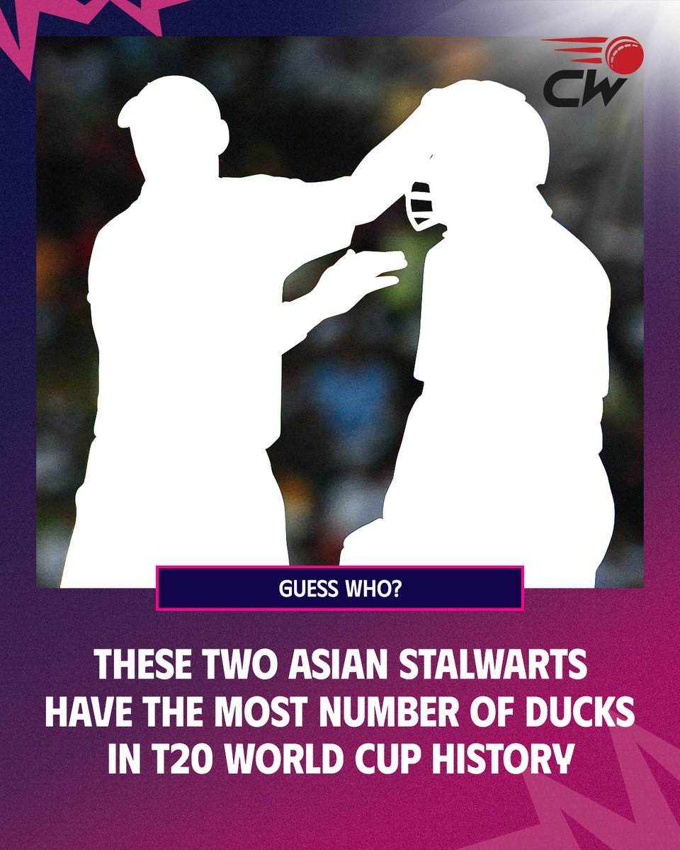Can you name them❓🤔

#T20WorldCup