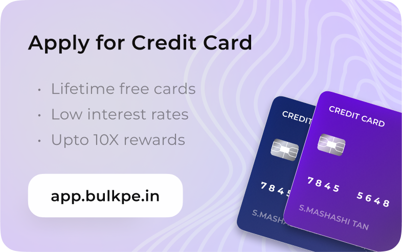 Bulkpe_in's tweet photo. 🚀Day 17 of Bulkpe's 30-Day Challenge: Introducing Credit Card Applications!

Users can now apply for credit cards directly through Bulkpe! We've partnered with @indialends  and @IDFCFIRSTBank  to bring you the best credit card options.

#Bulkpe #CreditCards #IDFC #30DayChallenge https://t.co/y7fAz7KERl