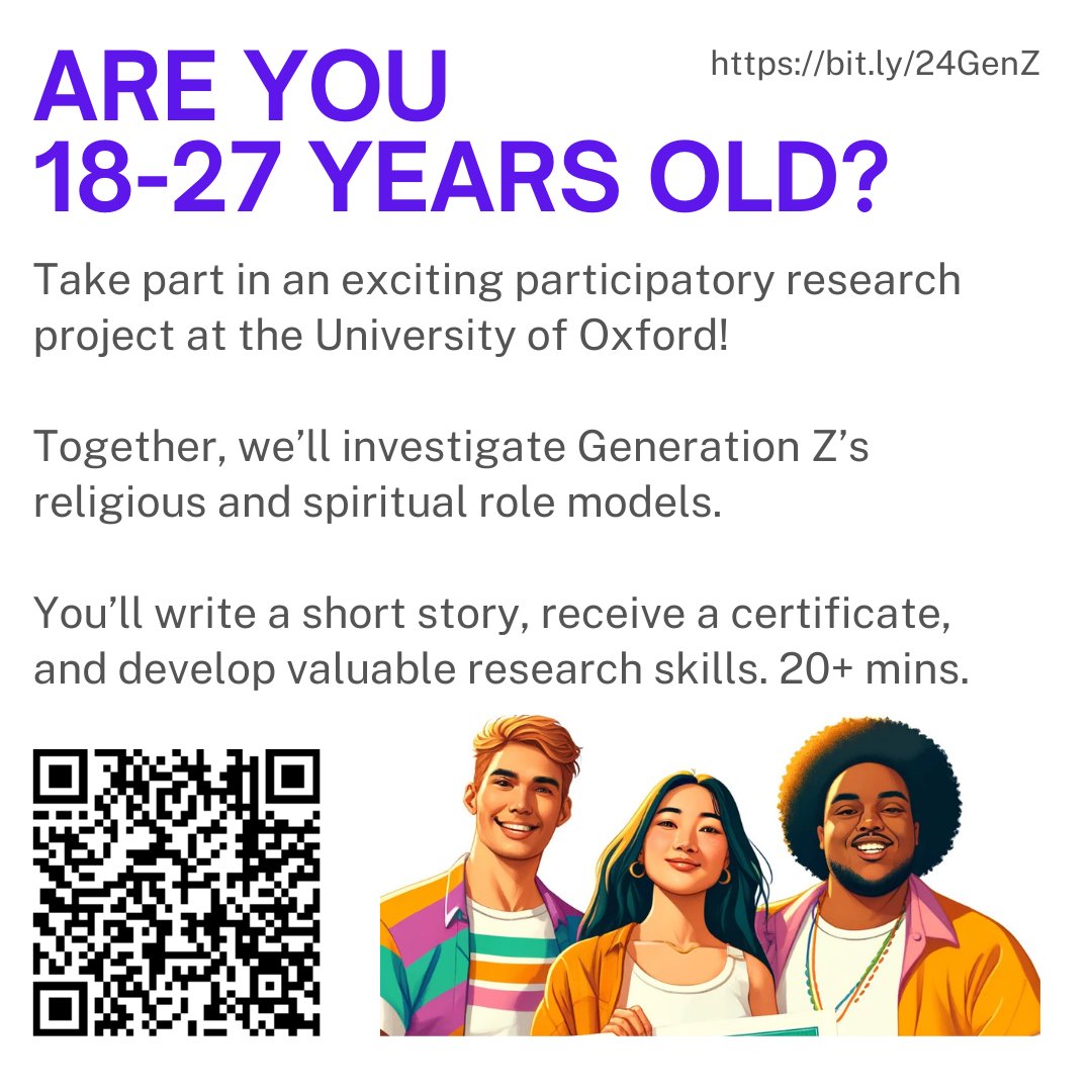 @RashmiDVS, wondering if you and your network might be interested in participating in my new research project? 🙏 Would be great to get a diverse bunch of participants. 😊 bit.ly/24GenZ