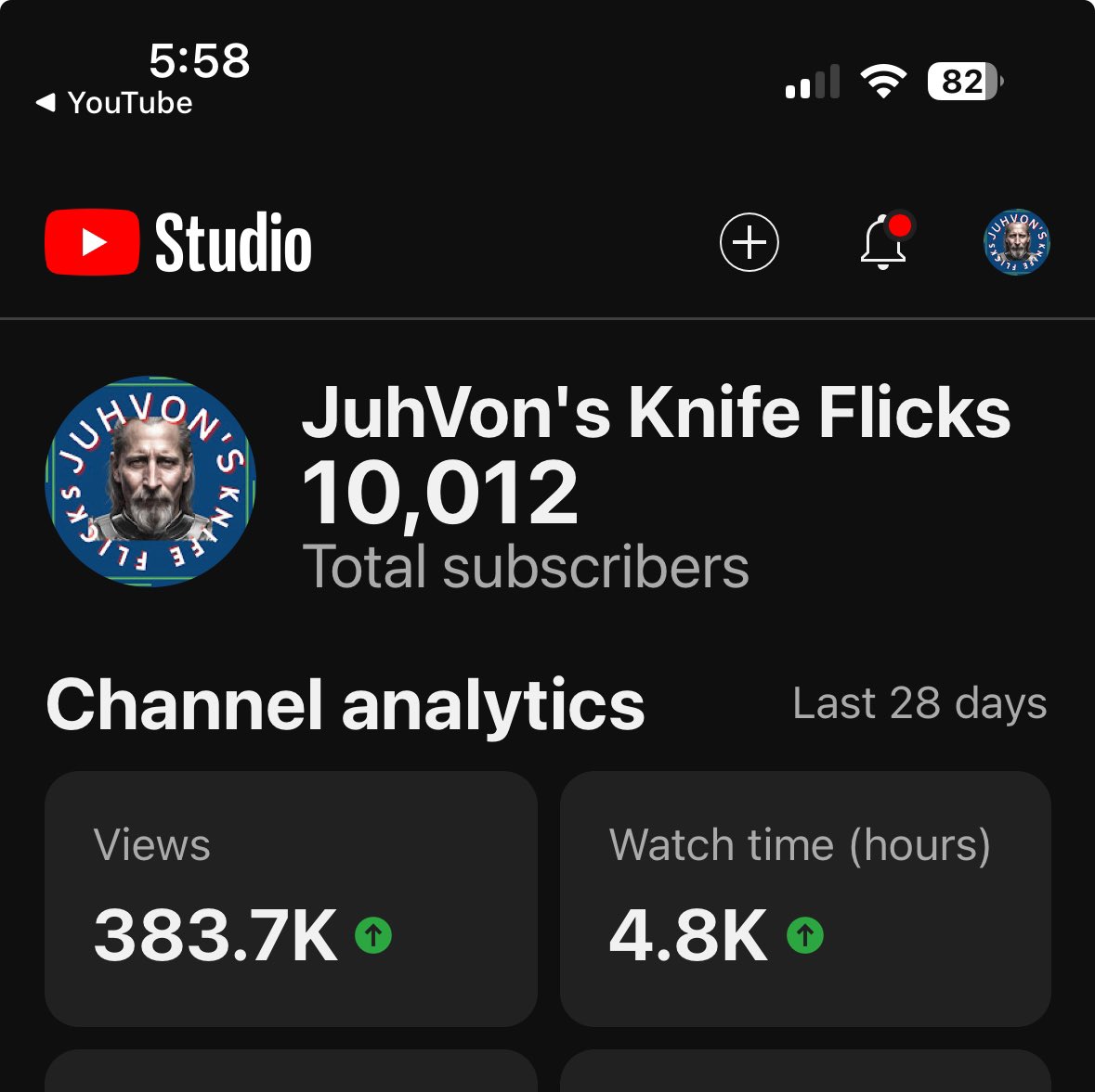 Wow! I am Stoked and EXTREMELY Humbled so many of you have supported my little Knife Channel!!
I am excited to see what cool Sharp Shit (and Wonderful Human Beings) the Future Brings✊🏼💜🙌🏼!

I love you All and PLEASE, Choose Debate, Not Hate✊🏼💜!

#tools #edc #knife #knifelife