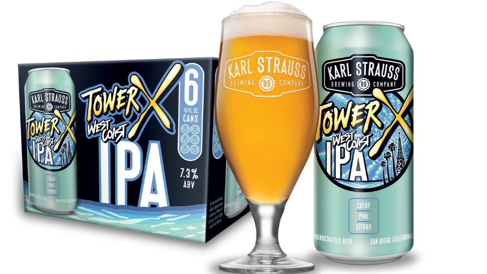 Exciting collab alert! Karl Strauss Brewing launches Tower X West Coast IPA, inspired by San Diegos iconic 91X Radio. Now available year-round across SoCal. Cheers to local timesofsandiego.com/business/2023/…