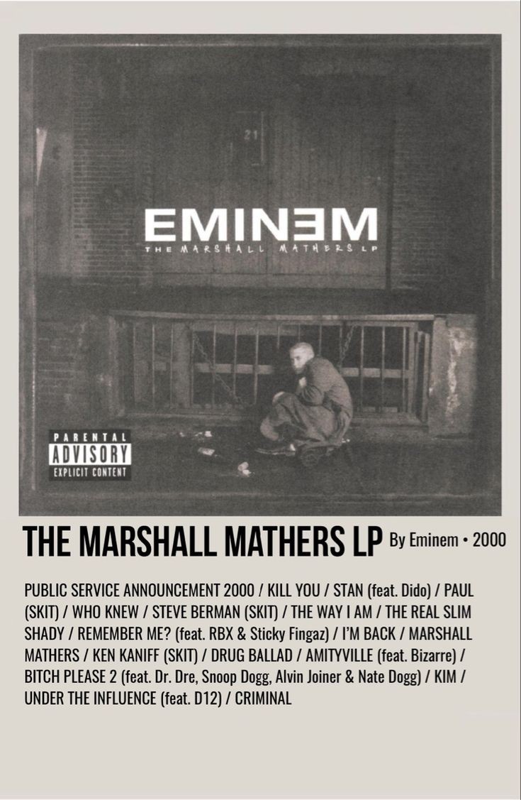 24 years ago, The Marshall Mathers LP was released.
What are your top 3 songs from this amazing album❓
#Eminem𓃵 #TheDeathOfSlimShady #MMLP