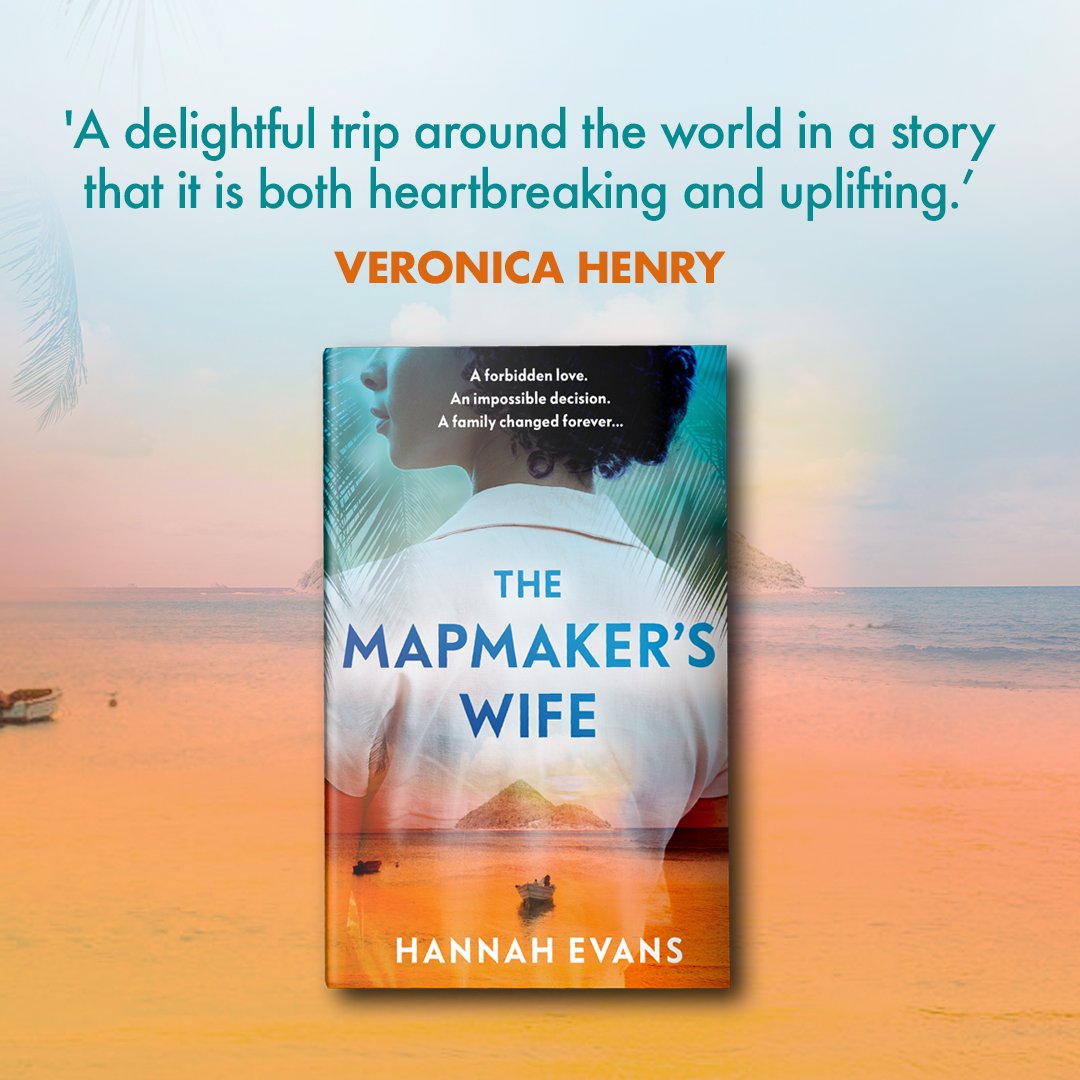 A forbidden love. An impossible decision. A family changed forever... OUT TODAY! THE MAPMAKER'S WIFE by @_hannahevans is a spellbinding story of love, secrets and devastating choices ✨🧡