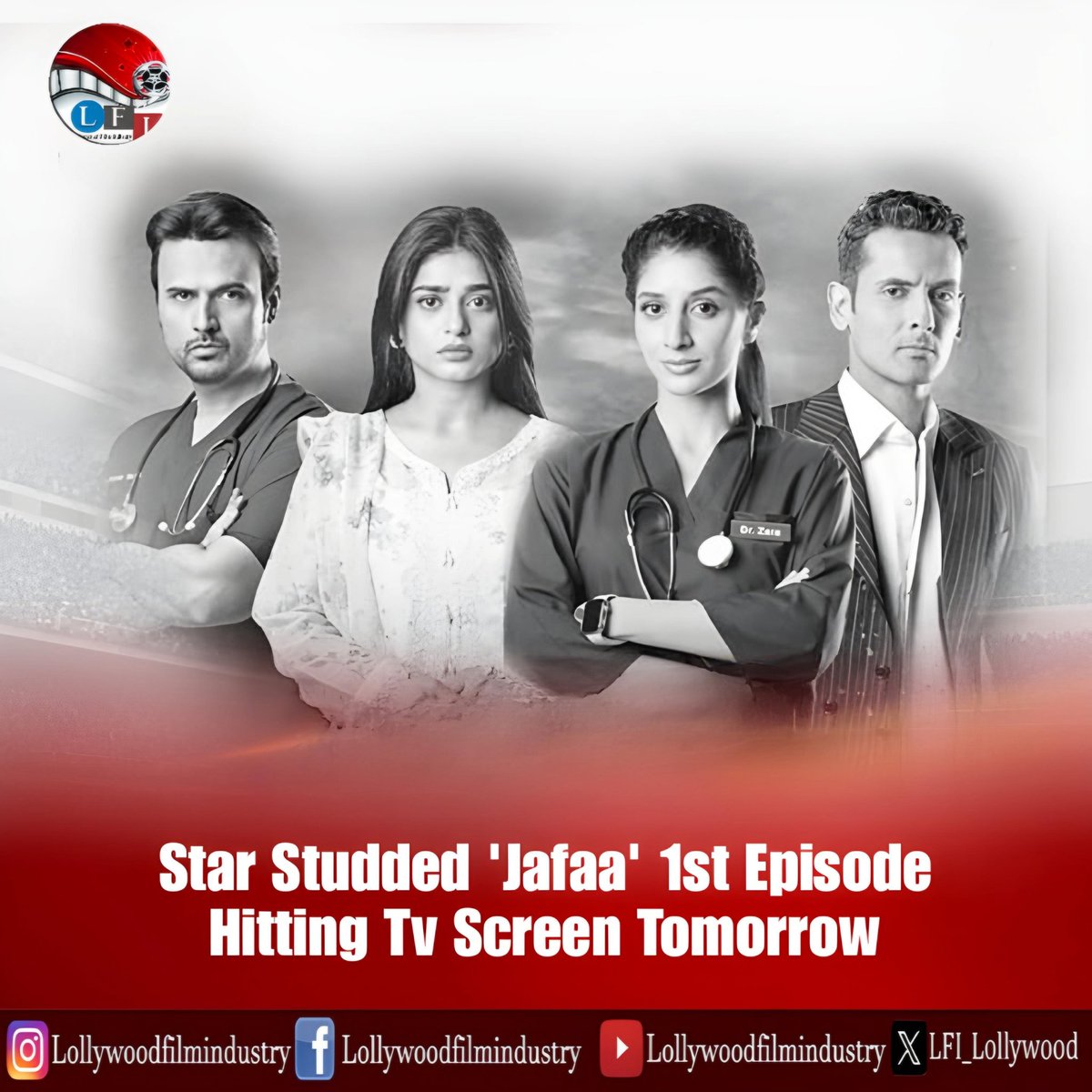 Sehar Khan, Mawara Hussain, Mohib Mirza and Usman Mukhtar Starrer 'Jafaa' Hitting Television Screens Tomorrow. #jafaa #MohibMirza #mawrahussain #Seharkhan #UsmanMukhtar #Dramas #LollywoodFilmindustry