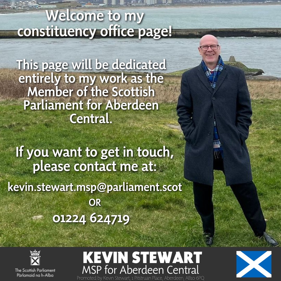 Office of Kevin Stewart MSP tweet media