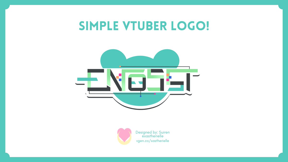 Logo Showcase ♡ .・。.・゜ Logo for @enosst Thank you so much !! #VGenComm #VGen .・✫・゜・。.