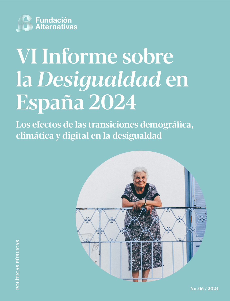 El #IDES2024 de #Alternativas centra su atención sobre el análisis de los efectos sobre la desigualdad y la pobreza de las transiciones demográfica, climática y digital, con un énfasis en su dimensión territorial Descargar el Informe 📥 bit.ly/3V1A365