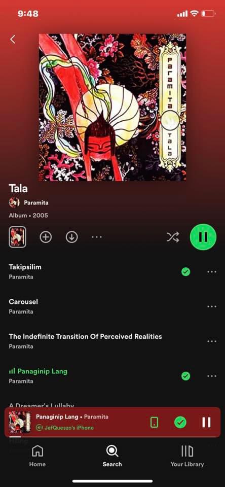 Guess who’s finally back on Spotify? Share your most memorable Paramita gig experience to mark the occasion ☺️ #paramitaspotify