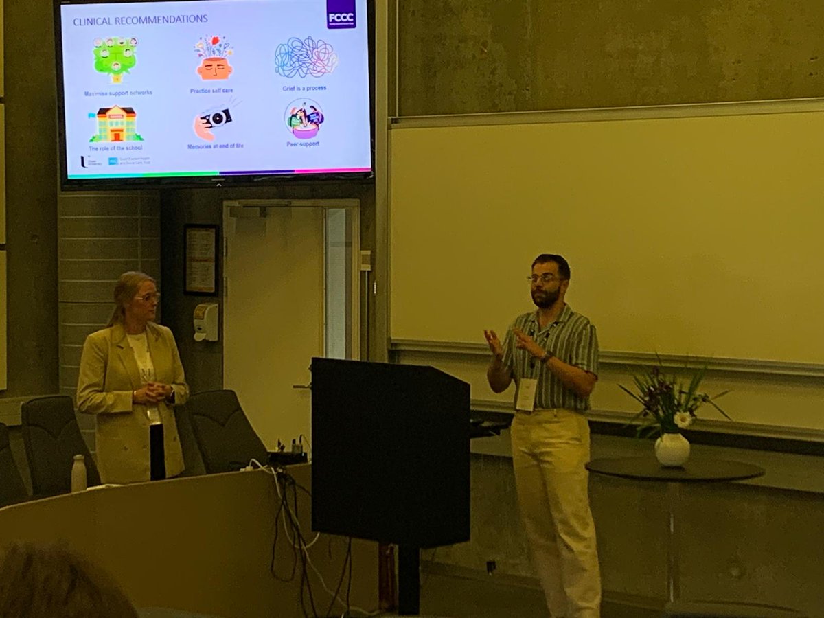 Cancer_Care_UU (@cancer_care_uu) on Twitter photo 📢 <a href="/drjhanna02/">Dr Jeff Hanna</a> presenting qual findings on bereaved parents' experiences of adjusting and adapting to life in the first 18-months after the death of a co-parent to cancer @ Nordic Conference in Family Health and Care
doi.org/10.1002/pon.60…
<a href="/UlsterUniSoNP/">Ulster Uni Nursing and Paramedic Science💙</a> <a href="/semple_cherith/">Cherith Semple</a> 📢 <a href="/drjhanna02/">Dr Jeff Hanna</a> presenting qual findings on bereaved parents' experiences of adjusting and adapting to life in the first 18-months after the death of a co-parent to cancer @ Nordic Conference in Family Health and Care
doi.org/10.1002/pon.60…
<a href="/UlsterUniSoNP/">Ulster Uni Nursing and Paramedic Science💙</a> <a href="/semple_cherith/">Cherith Semple</a>