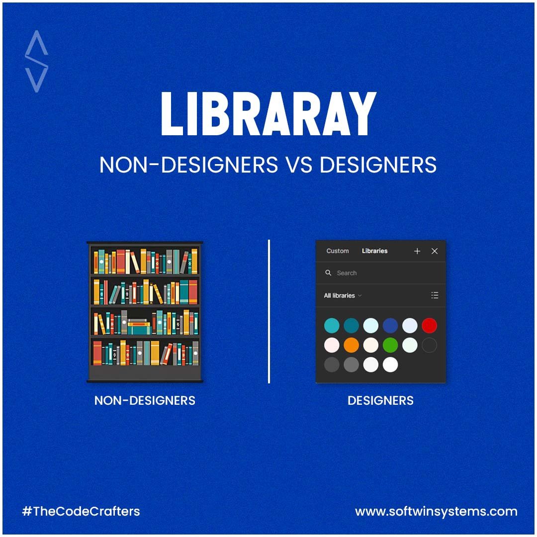 The whole world is different through a designer's eyes. 👁️👁️
.
.
#Softwinsystems #itcompany #Facts #itcompany #Technology #Digital #Digitalsolutions #Softwaresolutions #Programmerlife #Computer #Machinelearning #Business #Website #Frontenddeveloper #Pythonprogramming