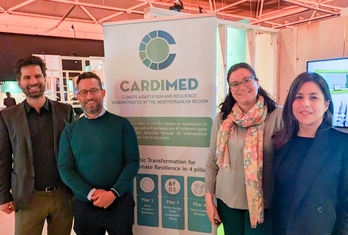 📌 Check out the summary of CARDIMED's amazing experience at the #NewEuropeanBauhaus Festival in Brussels! 🌍✨ From April 9-13, we showcased our vision with an interactive exhibition and our innovative Augmented Reality app on #NbS.

Read all here! 👉 cutt.ly/3etXnNQl