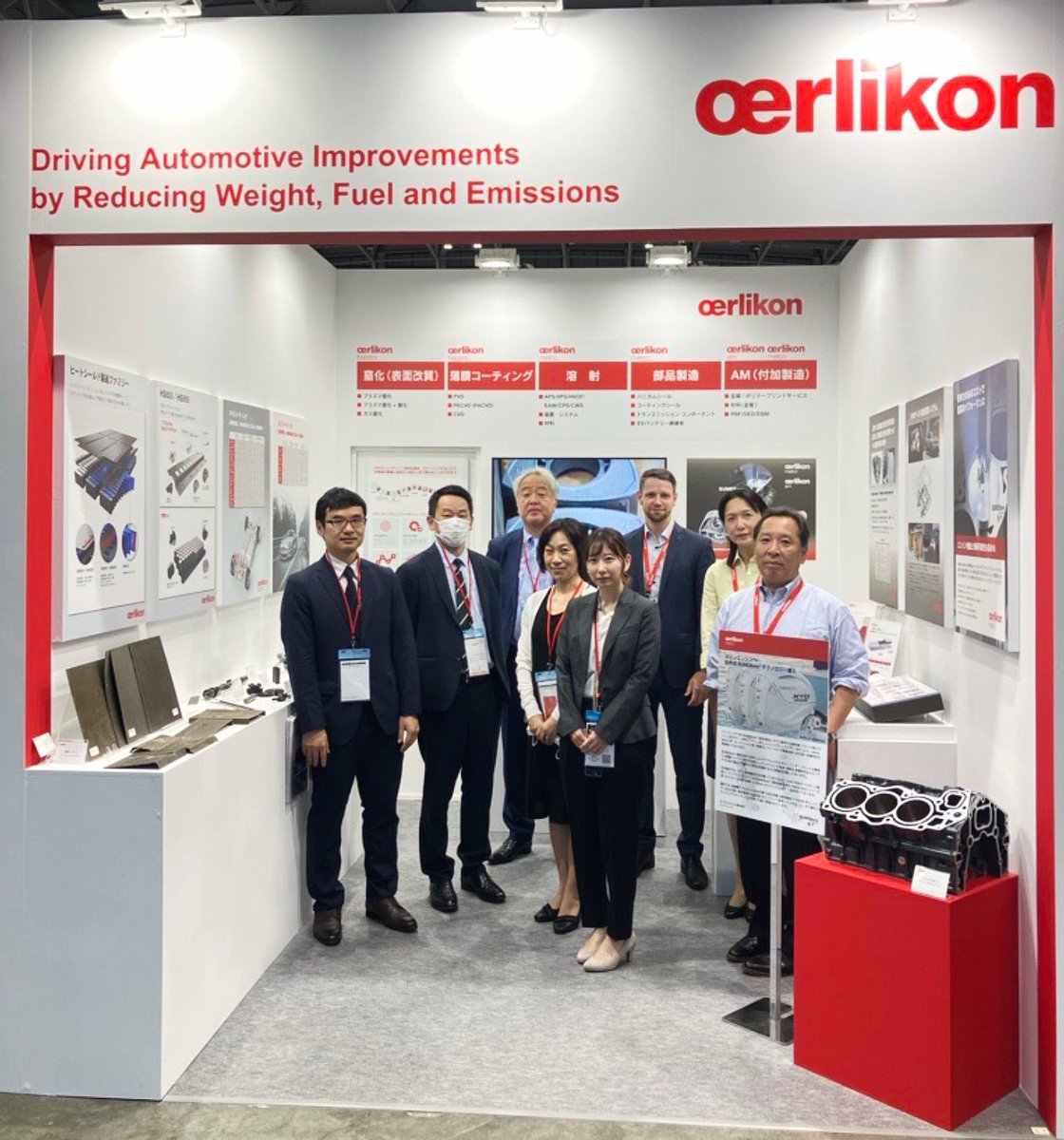 Exciting news! Oerlikon is thrilled to be participating in the Automotive Engineering Expo 2024 in Yokohama, Japan from May 22nd to 24th. 🚗

Visit us at Booth 231!

#AutomotiveEngineering #ElectricVehicles #Oerlikon #Innovation