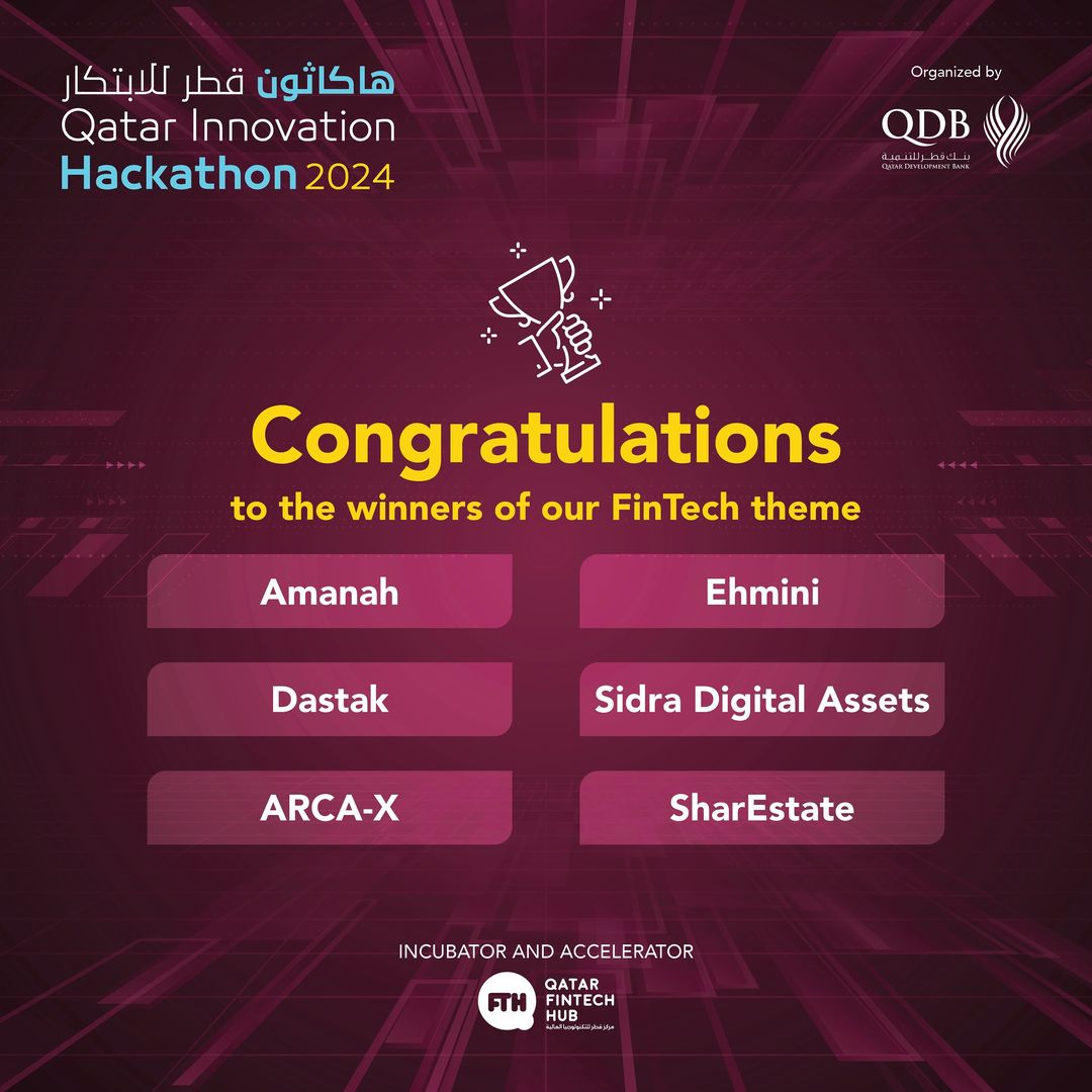 Sidraambasador's tweet photo. Qatar Innovation HACKATHON 2024  

Let's share the Happiness together, let the world know, Retweet  🔄

#Sidracoin #SidraAmbassador #Sidrachain https://t.co/9z04pvfeVH