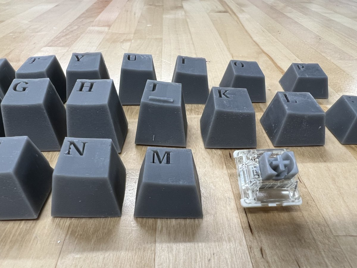 Using <a href="/formlabs/">Formlabs</a> resin 3D printer to create functional ergonomic keyboard prototype for entrepreneurship pitch. Designed in <a href="/tinkercad/">Tinkercad</a>, initial iteration printed on FDM printer #makerspace #makerspacelife