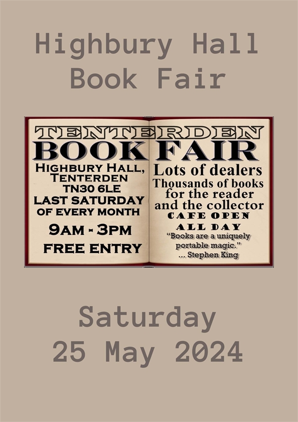 On Saturday we will be at Tenterden Book #tenterden #secondhandbooks #ephemera