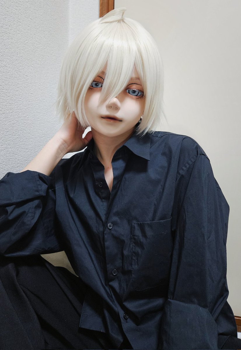 はじめまして。
リヒトです。
これから仲良くしてくれると嬉しい。
よろしく
THANKS（ <a href="/malierre/">みはし まと</a> ）様
#di面 #dollmask #ぬこパン #ドール面