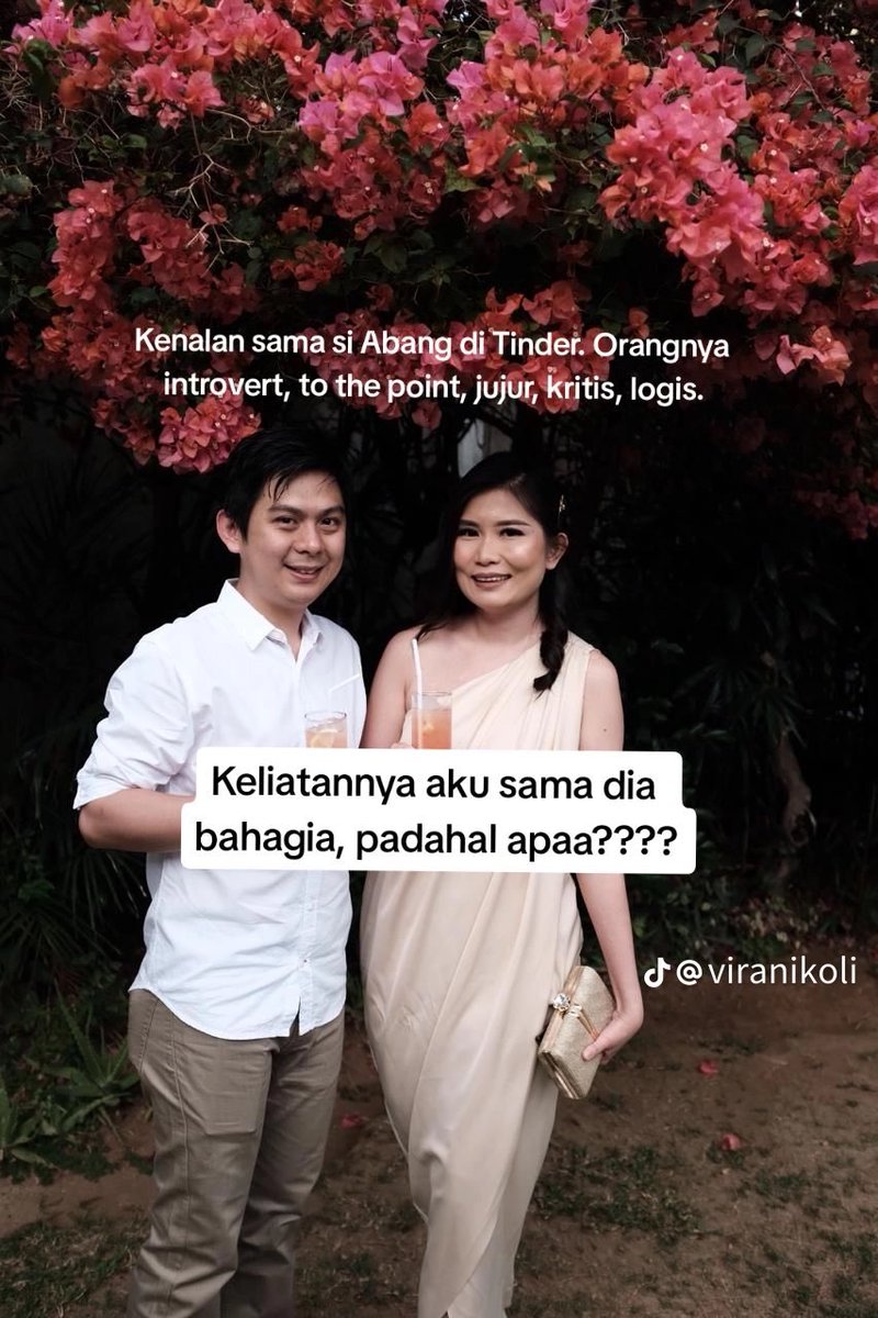 Pacaran sama yang katanya “RED FLAG”🚩🚩🚩

makasi banget buat kakanya yang membuka perspektif dari yang namanya cinta dan pernikahan

Cr. tt viranikoli