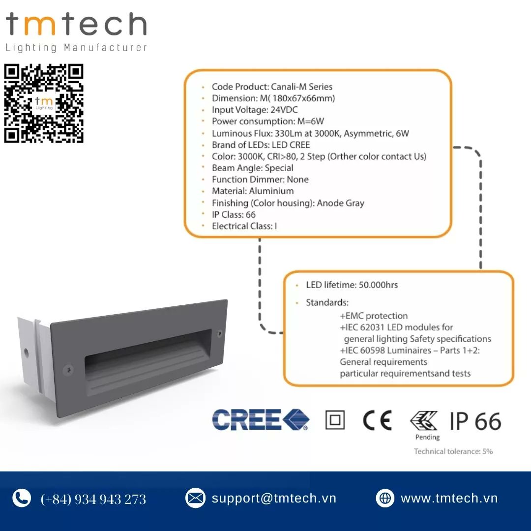 🔆Canali Series recessed lights: The perfect combination of style and quality 
👉 Discover more: tmtech.vn/products/wall-…
📞 Whatsapp: (+84) 934 943 273
📩 Email: vanhieu@tmtech.vn
#tmtech #tmtechvietnam #tmtechlighting #tmtechmanufacturer #tmtechlamp
#outdoorlighting