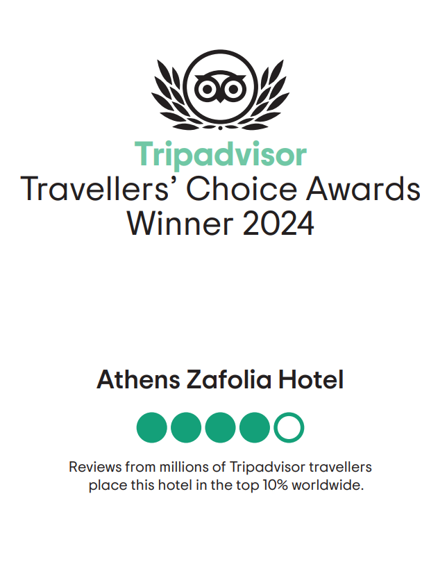 ZafoliaHotel's tweet photo. Athens Zafolia Hotel has been awarded with the Tripadvisor Traveller's Choice 2024 ! We would like to thank each one of you for taking the time to share your experiences. https://t.co/CyiMvFW35F