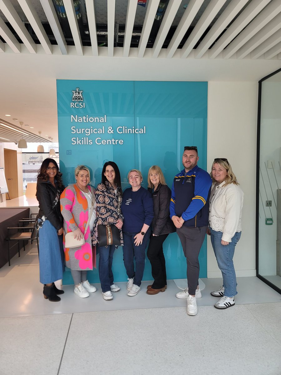 Fabulous opportunity for students and staff to visit the RSCI as they explore Simulation for undergraduate nursing and Midwifery programmes @MidwiferyD @NursingDkit @DkIT_ie @AineMcHugh1 @R_hayes514 @AnnaHug38778787 @NMBI_ie