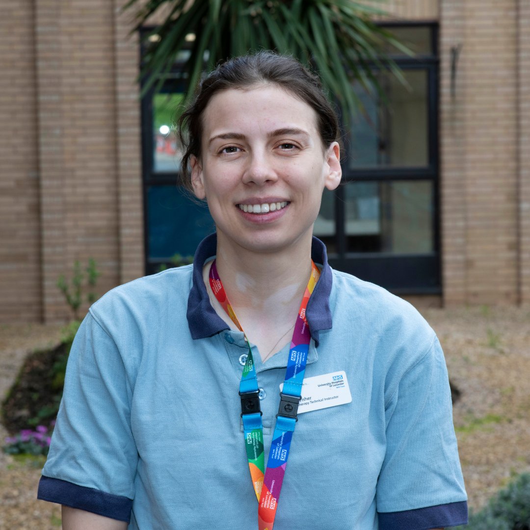 'I assist physiotherapists with seeing patients and taking classes. I really like looking after the team and the varied nature of my role.' Vicky Fisher, Physio Technical Instructor #BehindTheMasks