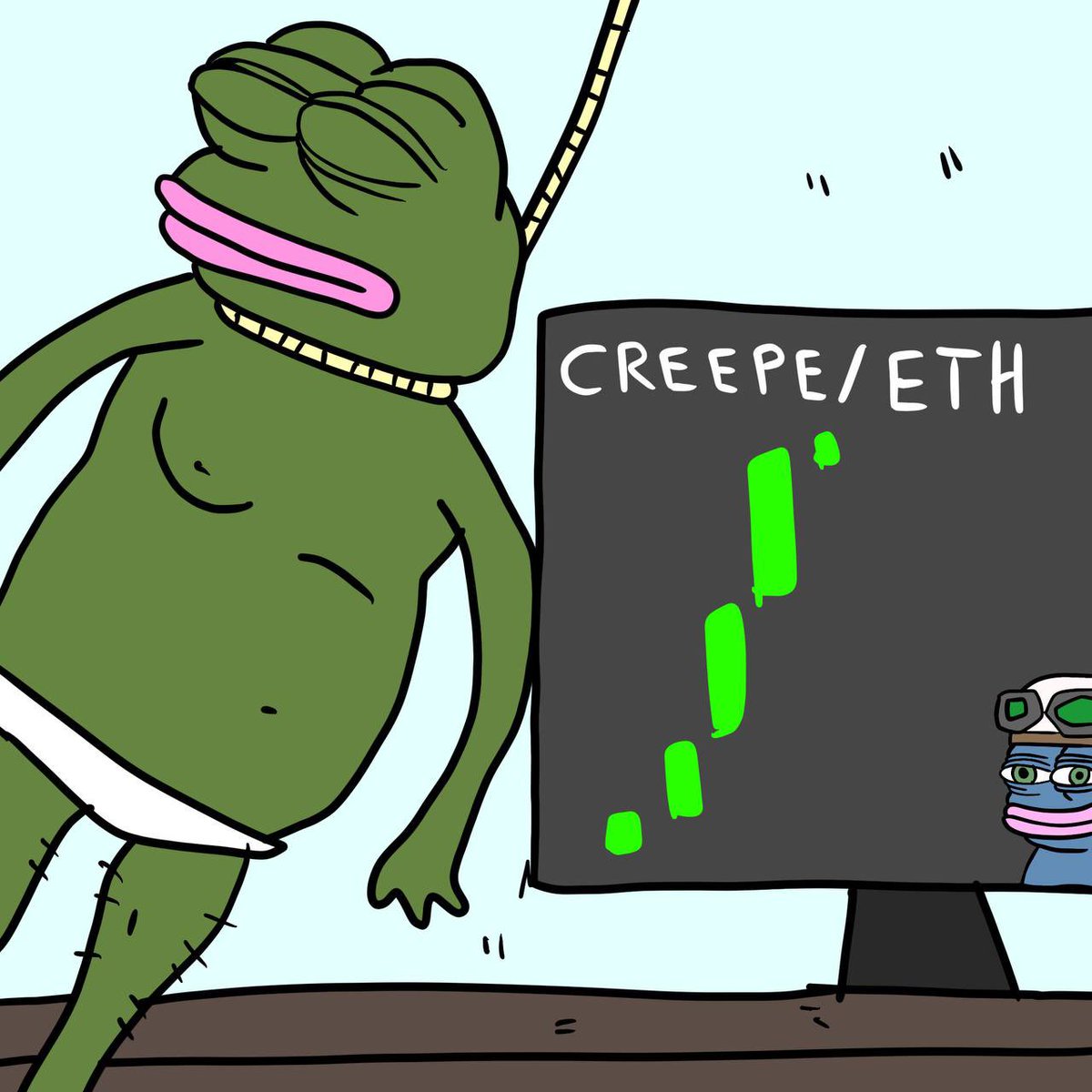 R.I.P lil cousin now it's my time to shine 

$CREEPE