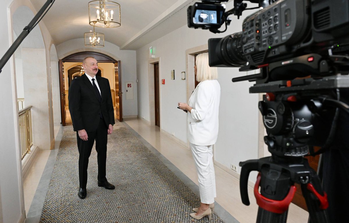 Interview by President Ilham Aliyev to Euronews on the sidelines of the High Level Segment of the 15th Petersberg Climate Dialogue. euronews.com/business/2024/…