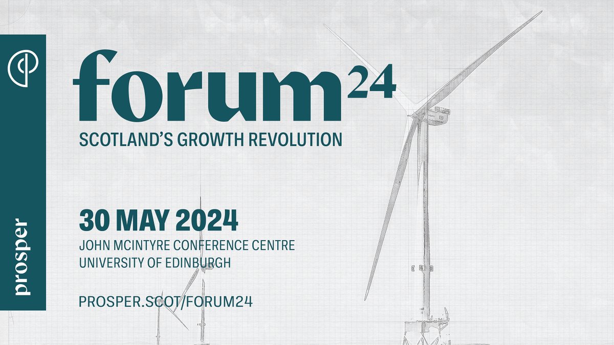 📢There's only one week to go until Scotland's best cross sector economic forum! 

Tickets for the conference have now sold out but you can still be part of the discussion and hear from Alastair Campbell by joining us for dinner at #ProsperForum24

prosper.scot/events/forum-2…