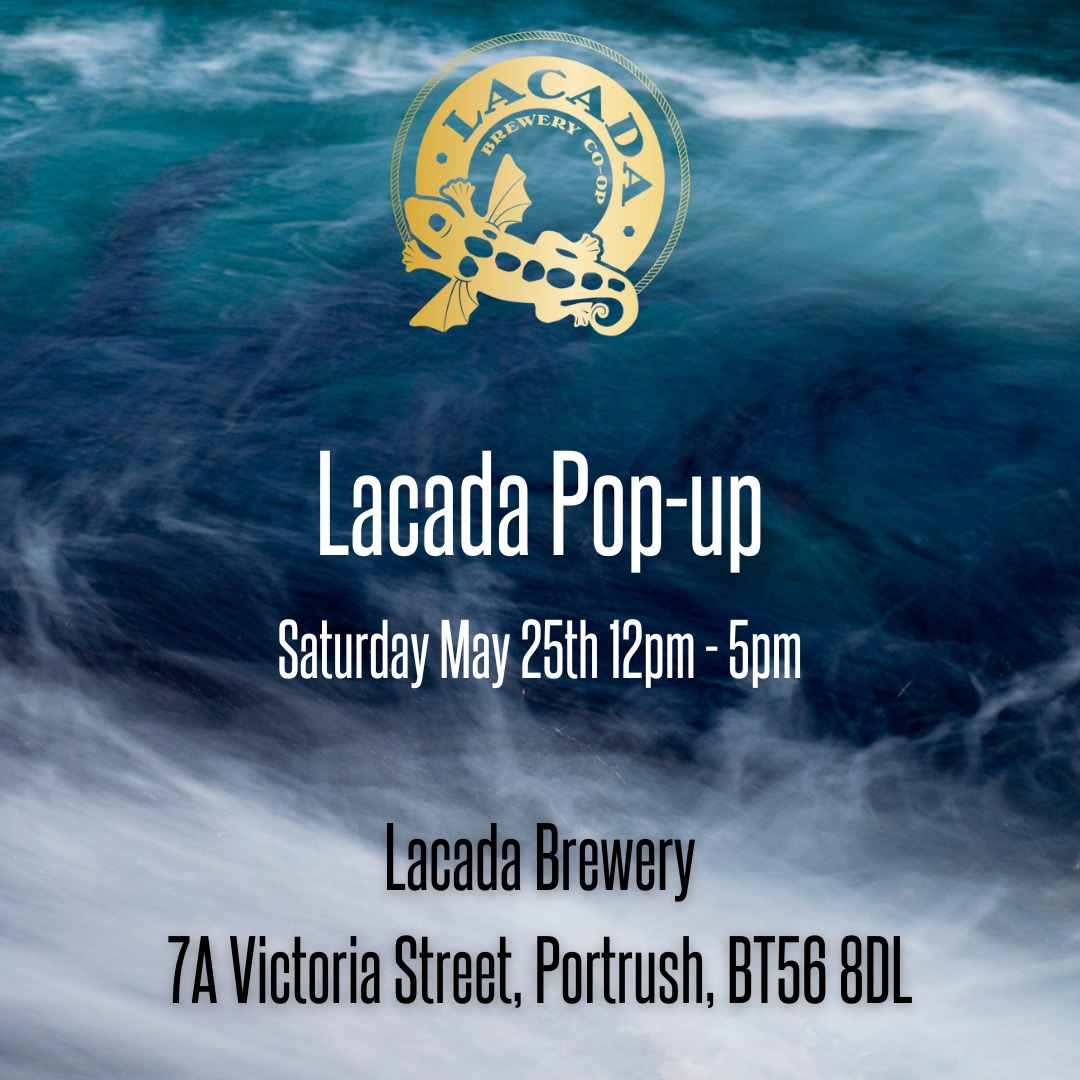 Join us this Saturday at Lacada Brewery for another special pop-up shop! 🍻 We'll be open from 12-5pm to serve some super fresh beer canned this week, and cheering on the RNLI Raft Race. Stop by to taste spectacular beers, and kick off the bank holiday weekend with a bang 🙌
